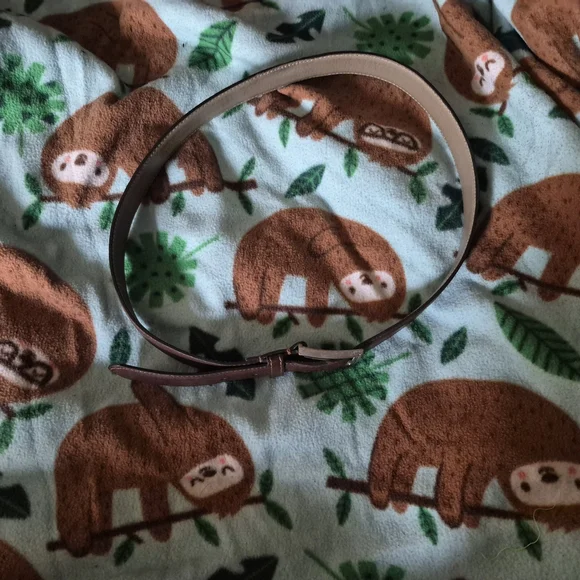 Men's Brown Leather Belt - Picture 2 of 4